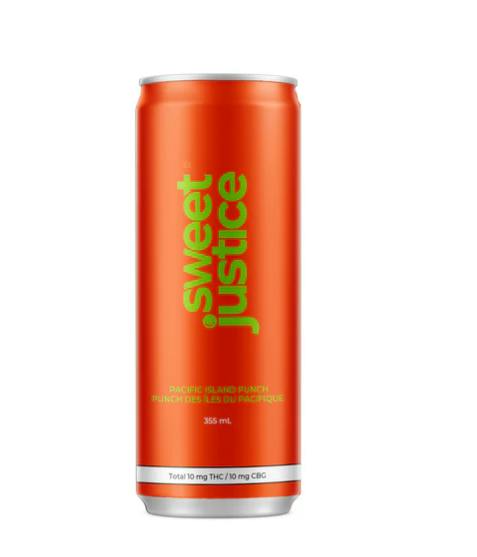 Sweet Justice : Pacific Island Punch Drink - 10mgTHC 10mgCBG