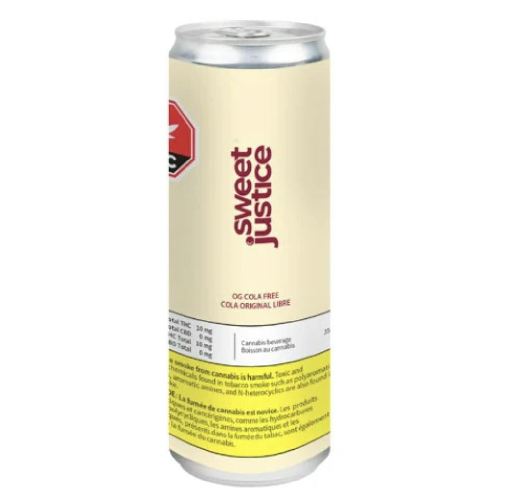 Sweet Justice : OG Cola Free Drink - 10mgTHC