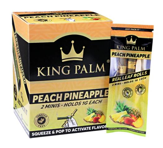King Palm Mini Flavored Peach Pineapple - 2 x 1g
