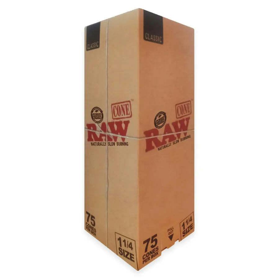 Raw Classic Cones | 75-Pack, 1 1/4 Size