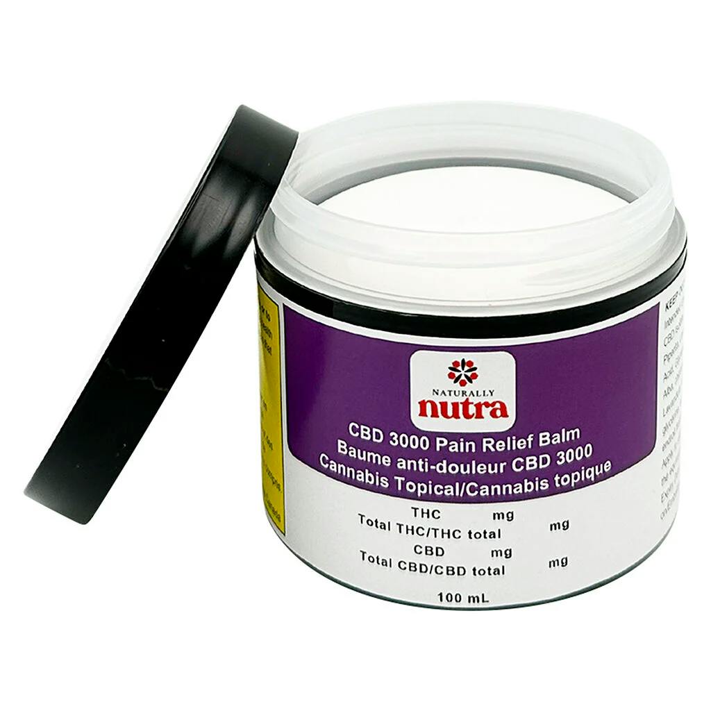 Naturally Nutra - CBD 3000 Peppermint Lavender + MAG + Hyaluronic Acid Balm