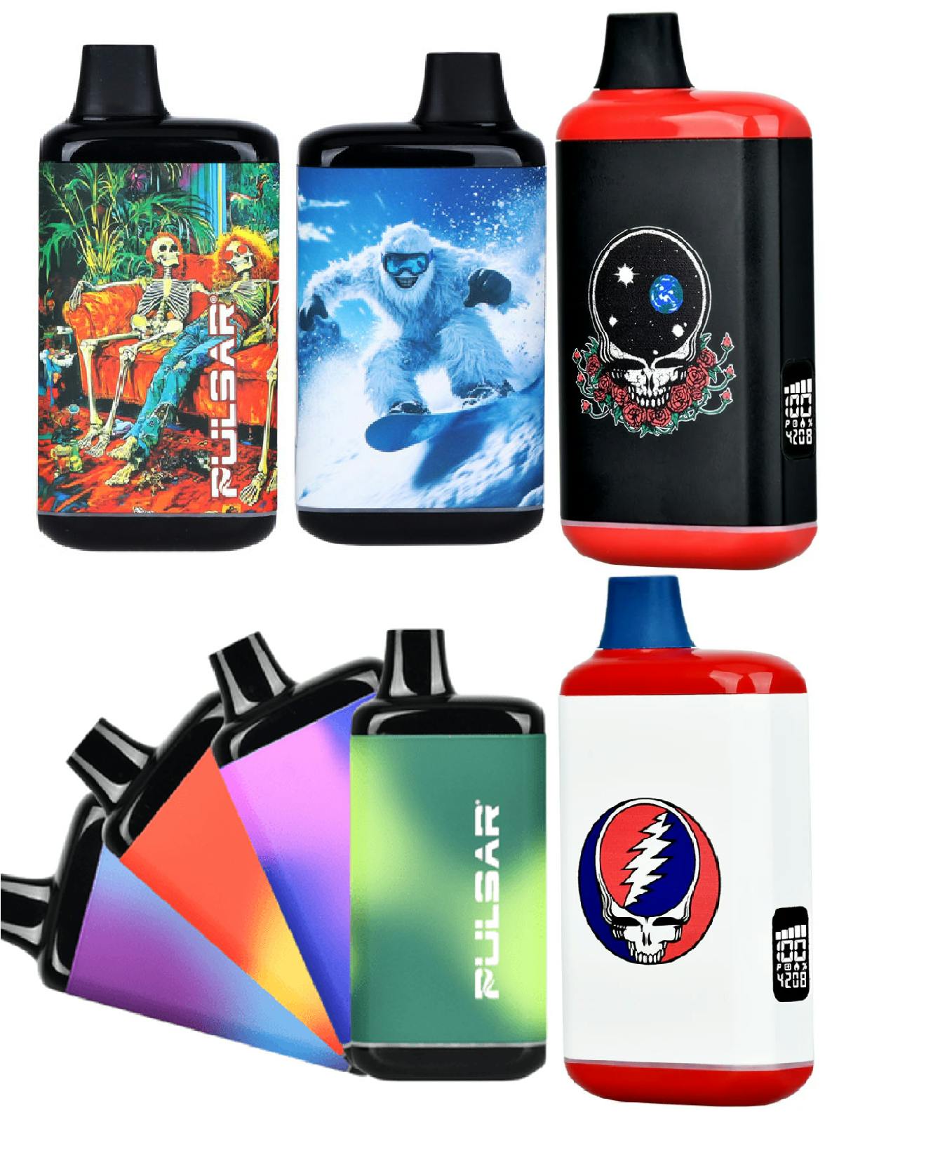 Pulsar 510 DL 2.0 PRO Design Series VV Vape Bar - 1000mAh