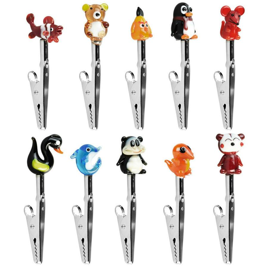 Glass Animal Memo Clips - 3"