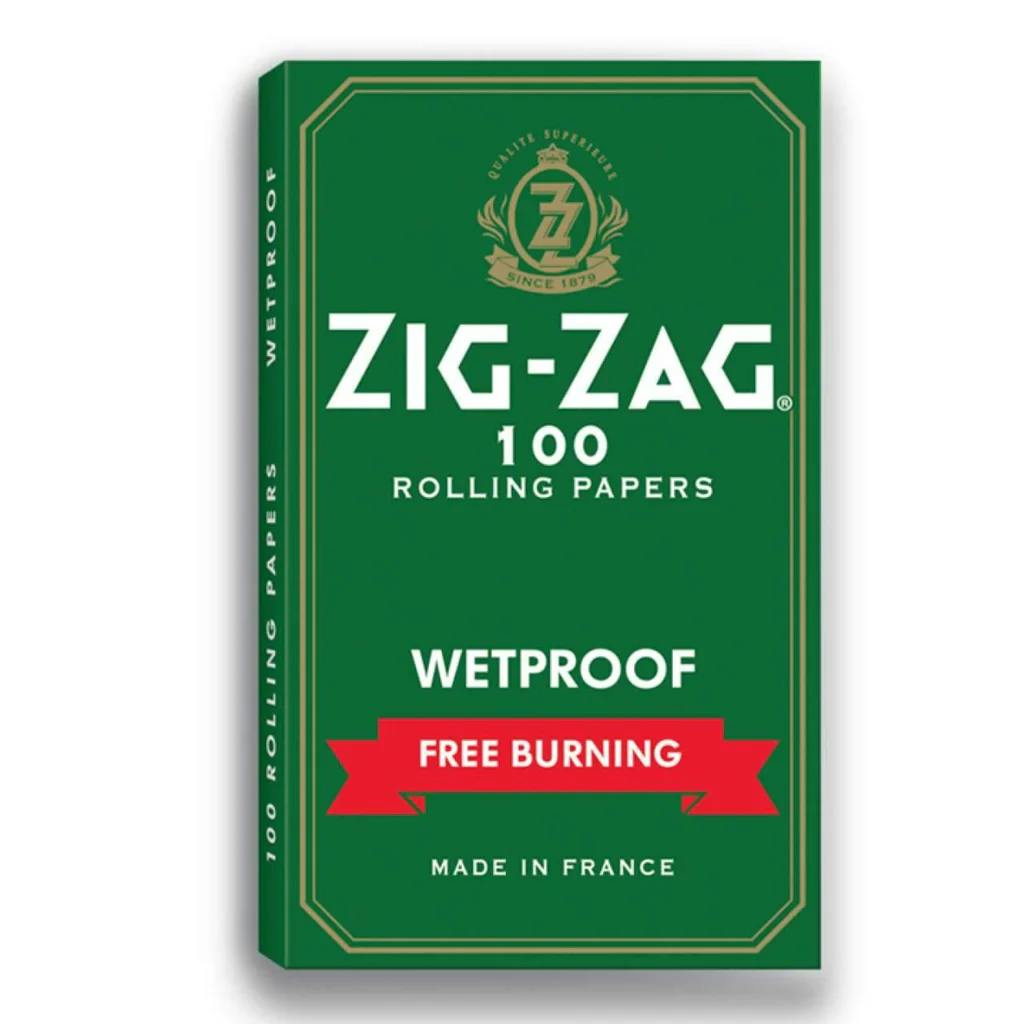 Zig Zag Green Wet Proof