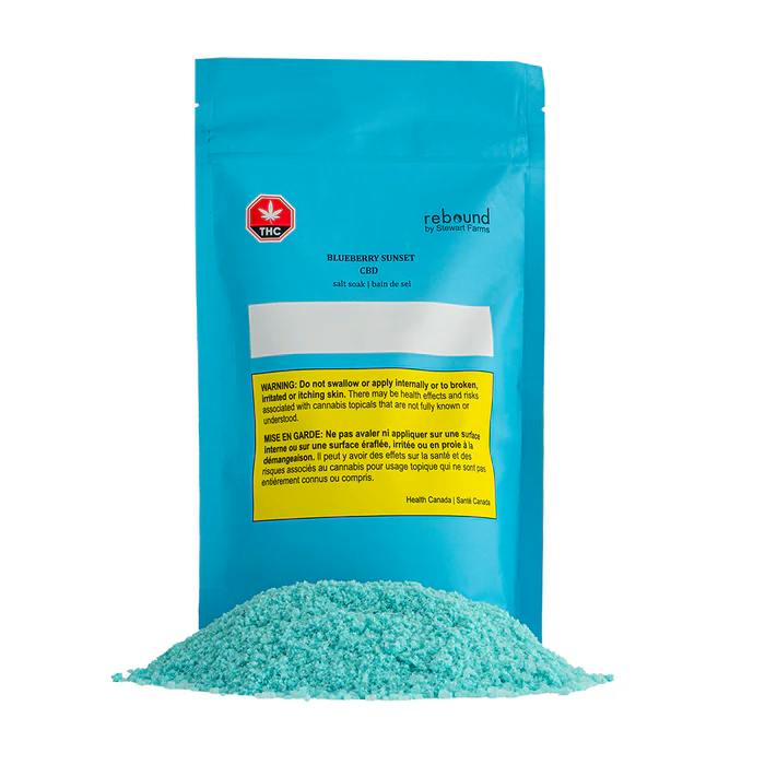 STEWART FARMS : Blueberry Sunset CBD Salt Soak