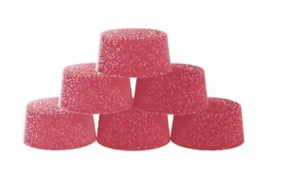 Biggies : Raspberry Ginger Ale Live Resin 10THC: 30CBG: 30CBD Chews - 6PCS