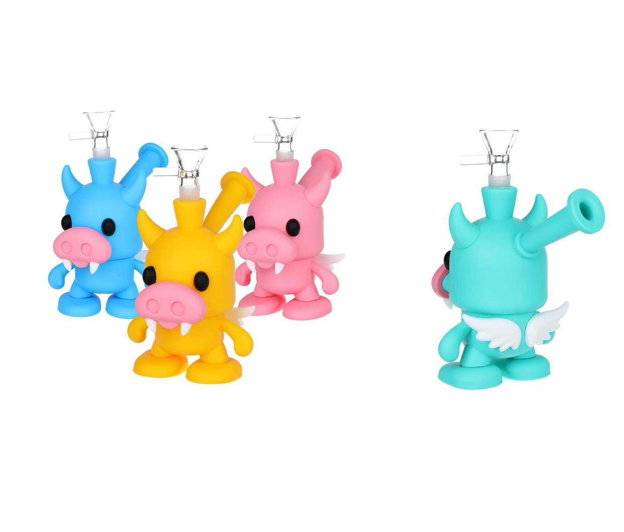 Lamumu Cow Silicone Bong