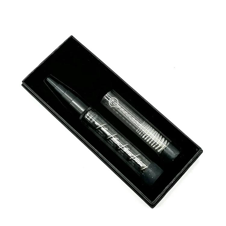 Metal Twisty Glass Blunt - One Hitter 3 in 1