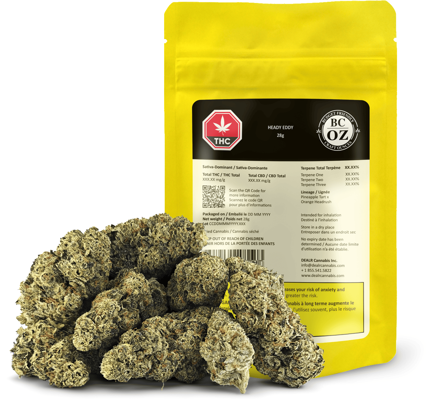 Bc Oz : Heady Eddy - 28g