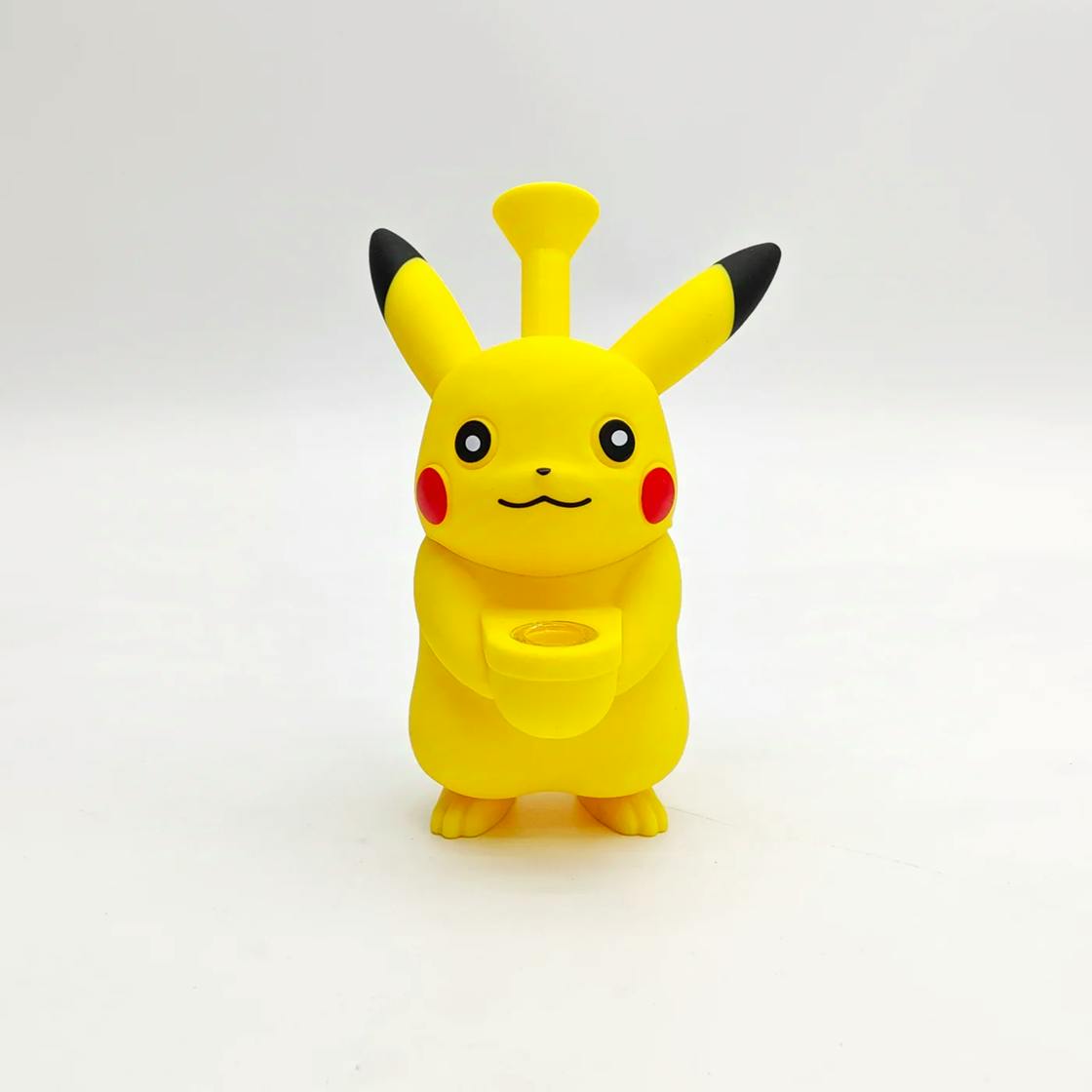 6" Pikachu Pokemon Silicone Bong