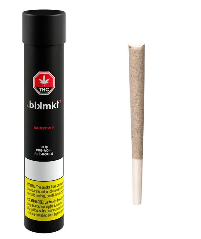 BLKMKT : Rainbow P Pre-Roll -1 x 1g
