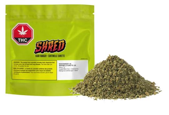 Shred : Sour Ranger Milled ( pre ground ) - 7g