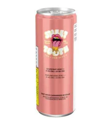 Sweet Tooth : Grapefruit Zero Sugar - 25 CBG : 25 CBD