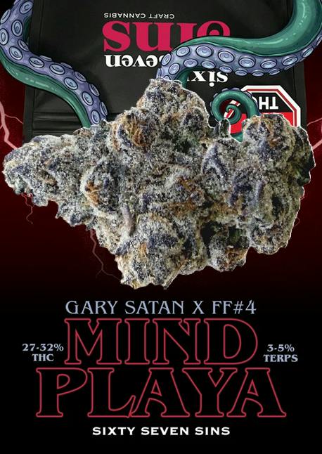 Sixty Seven Sins : Mind Playa - 7g
