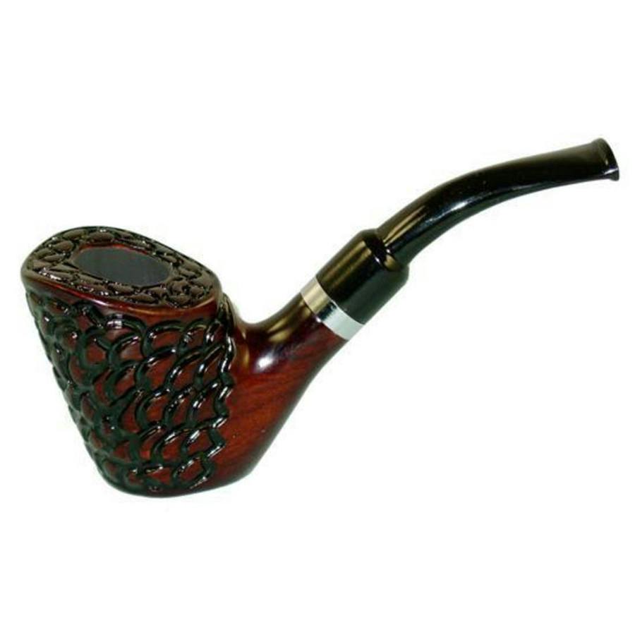 5.5" Full Bent Freestanding Rosewood Shire Pipe