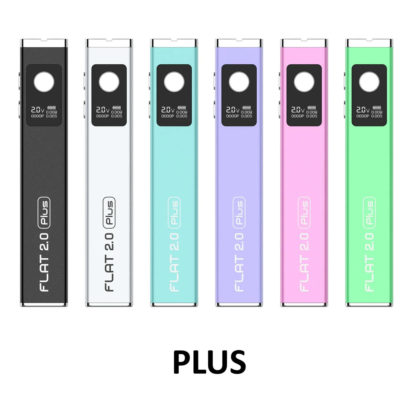Yocan : Flat PLUS 2.0 510 Battery - Digital Display