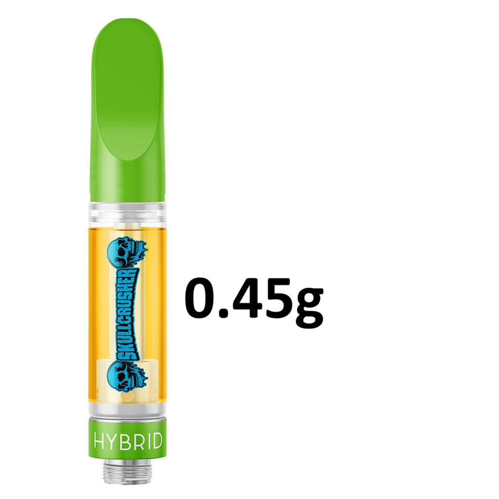 Skullcrushers by RAD : Iced Raspberry Diamond Vape Cart - 0.45g