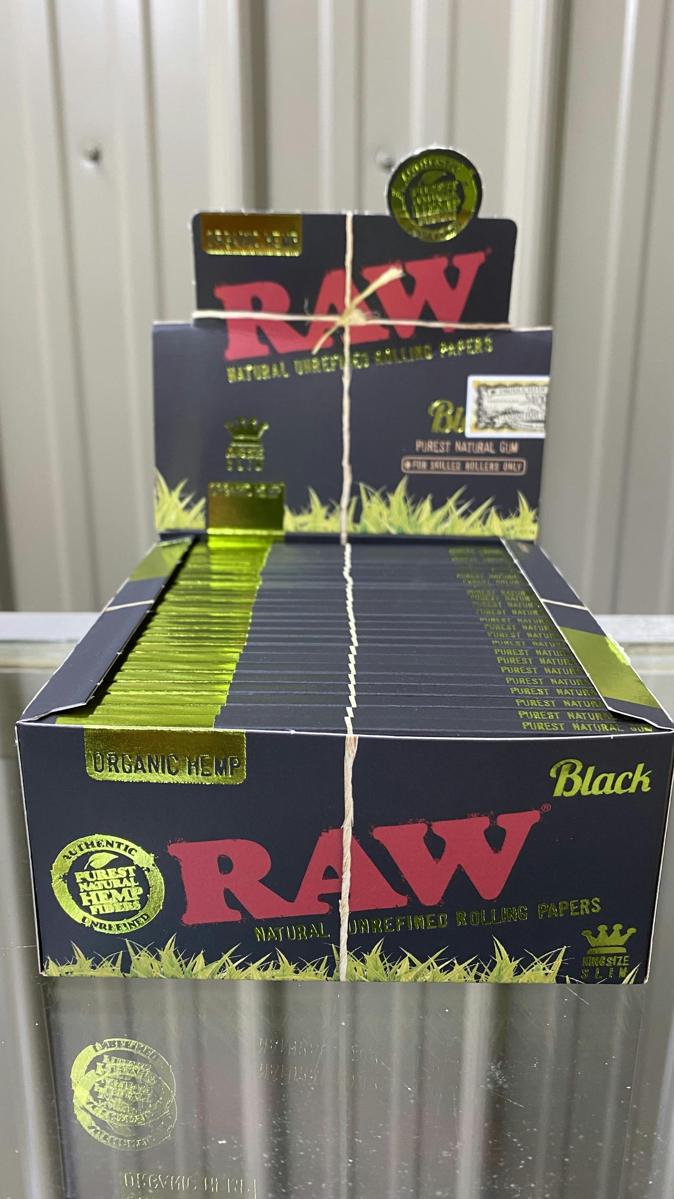 Raw Black King Slim