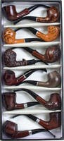 Fujima Faux Wood Smoking Pipe | 6" | Assorted Styles