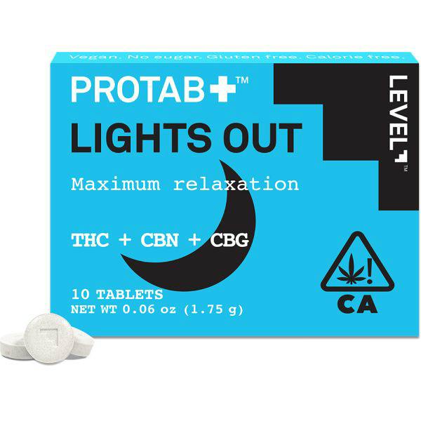 LEVEL - CBN CAPSULE - PROTAB LIGHTS OUT - 250MG