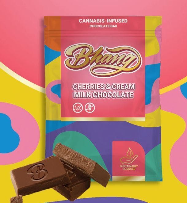 Cherries & Cream Chocolate Bar [H] at PurLife Dispensary - T or C