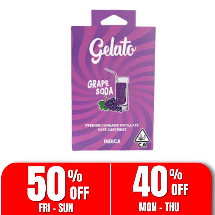 Gelato Flavor — Grape Soda
