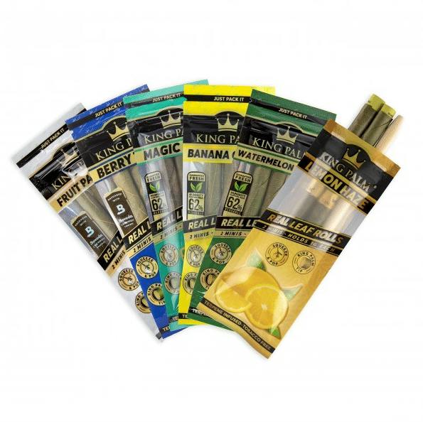 King Palm - King Palm | Real Leaf Rolls - 2pk Minis - Honey Mango