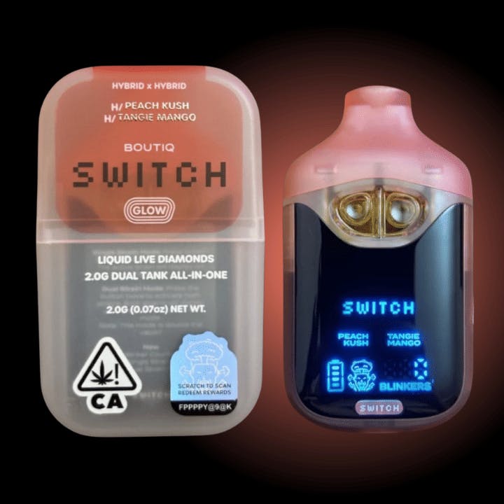 Boutiq - Boutiq Switch AIO — Peach Kush / Tangie Mango