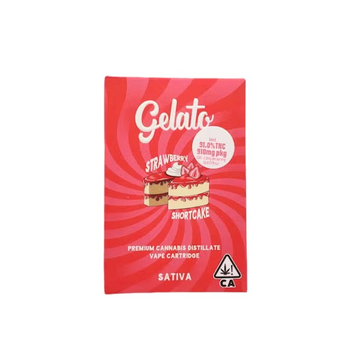 Gelato — Strawberry Shortcake