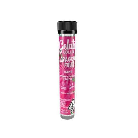 Gelato - Gelato Lolli's | 1.2g - Dragon Fruit - Infused Pre-Roll - Hybrid