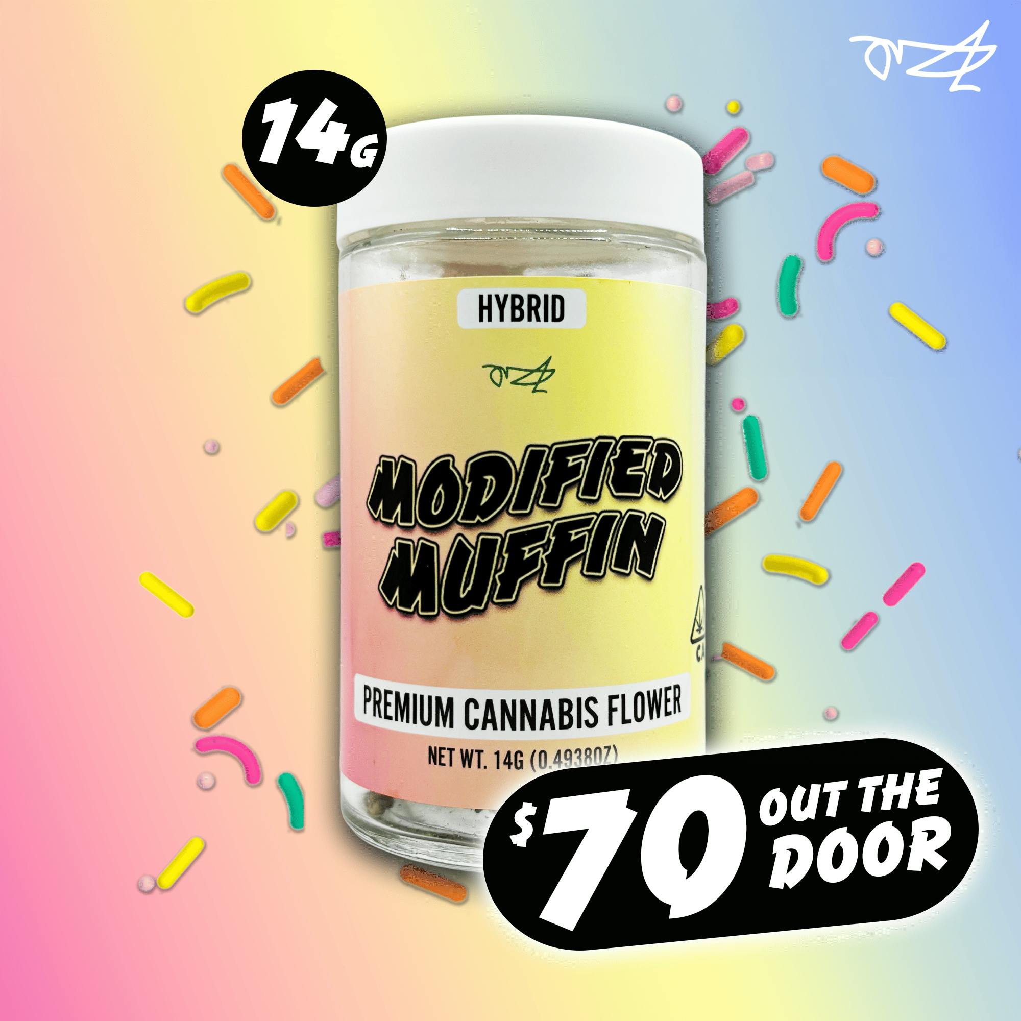 Grasshopper - Grasshopper | 14g - Modified Muffin - Hybrid - 14 grams