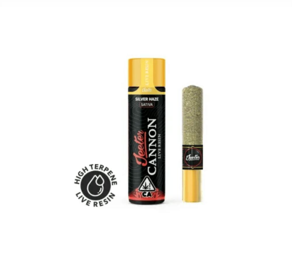 Jeeter - Jeeter Infused Baby Cannons 1.3G Preroll Silver Haze