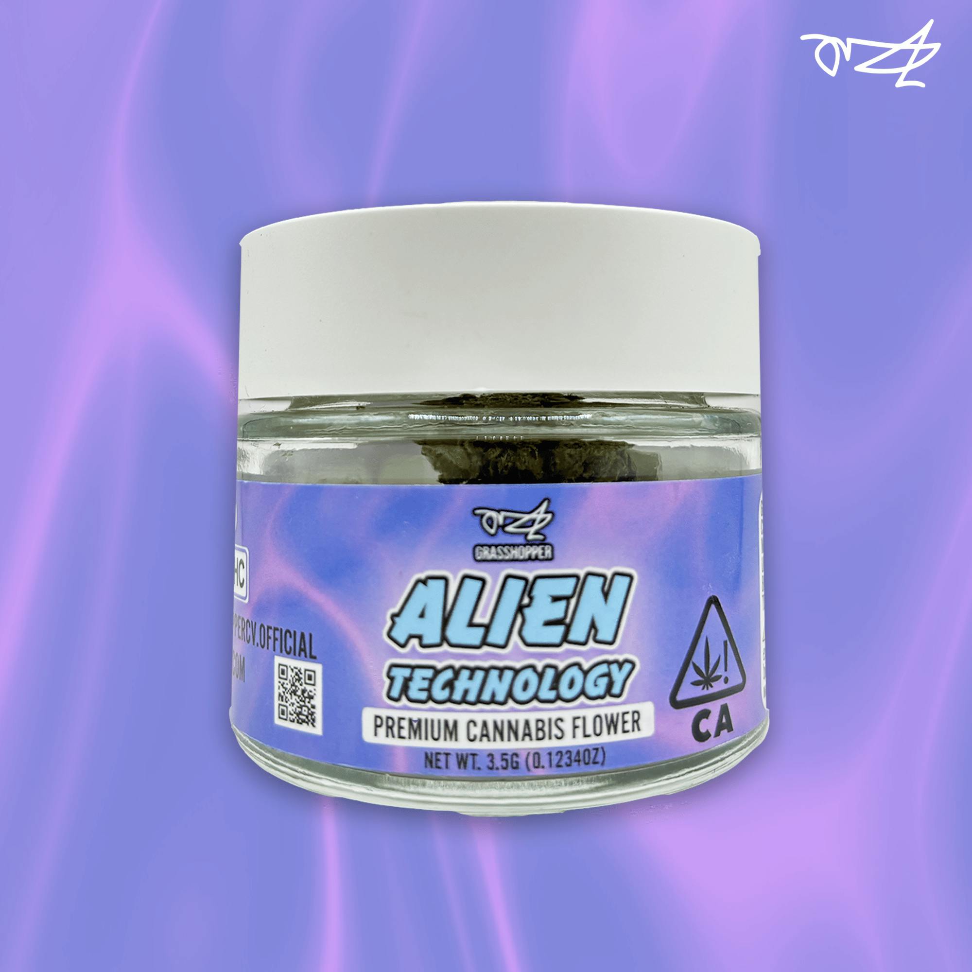 Grasshopper - Grasshopper | 3.5g - Alien Technology - Indica - 3.5 grams