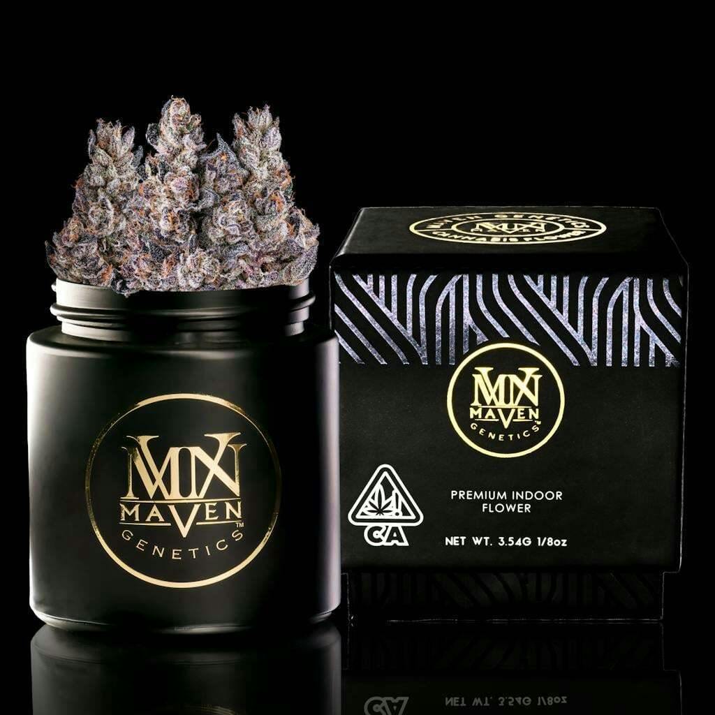 Maven Genetics - Maven | 3.5g- Sticky Grapez - Flower - Eighth - - 1 gram