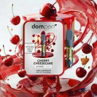 Dompen - Dompen Live Resin | 1g - Cherry Cheesecake - Cartridge