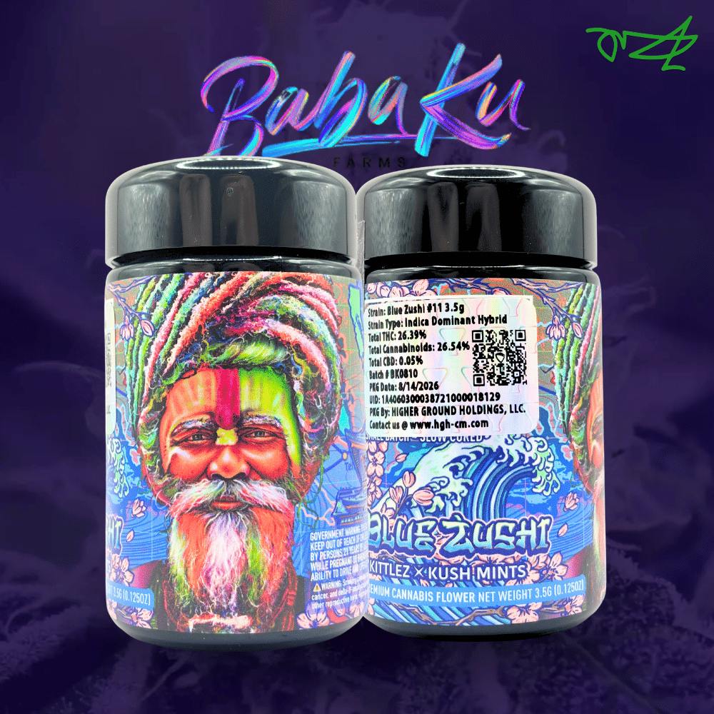 Baba Ku - Baba Ku | 3.5g - Blue Zushie - 3.5 grams