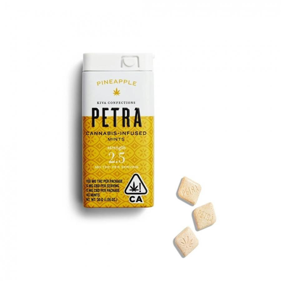Pineapple | 2.5mg x 40pk | Mints | Petra