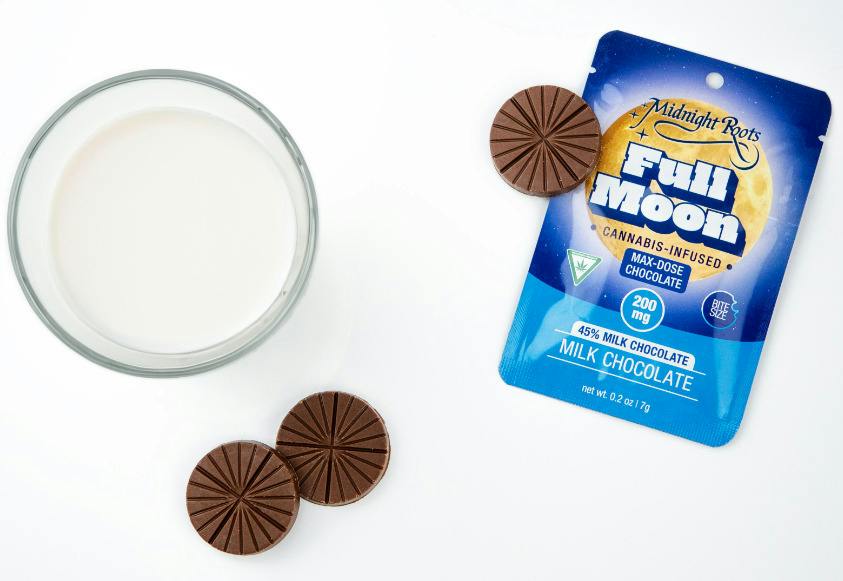 Milk Chocolate | 200mg x 1pk | Full Moon | Midnight Roots