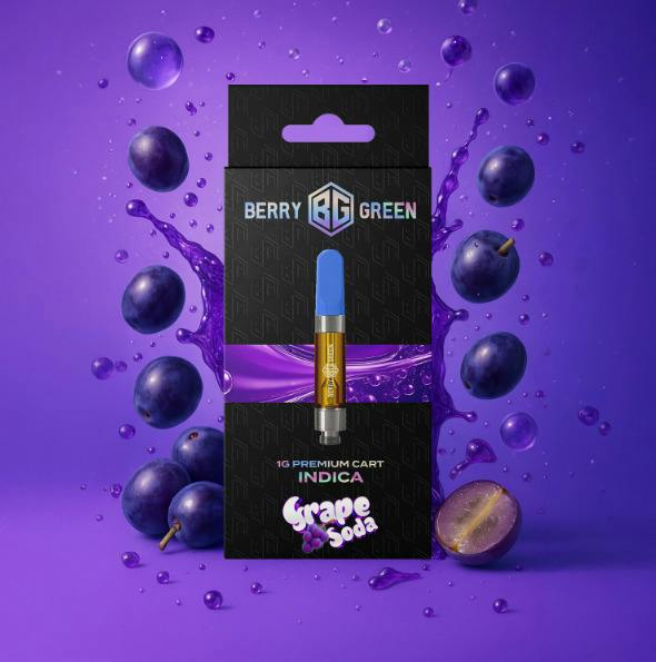 Grape Soda | 510 Thread | Berry Green cannabis product