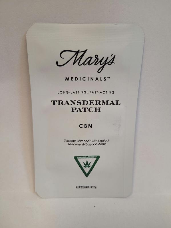 Mary's Medicinals - CBN Transdermal Patch