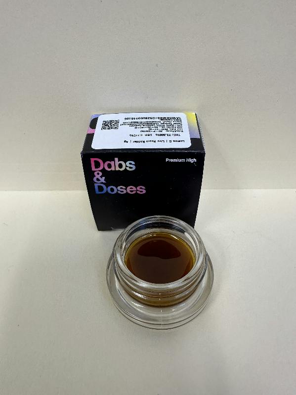 Dabs & Doses - Lemon G - Live Resin Badder | 4g