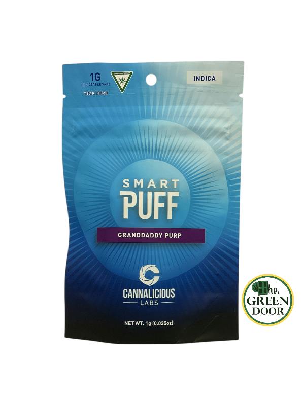 SmartPuff - Granddaddy Purp - 1g Disposable Cart