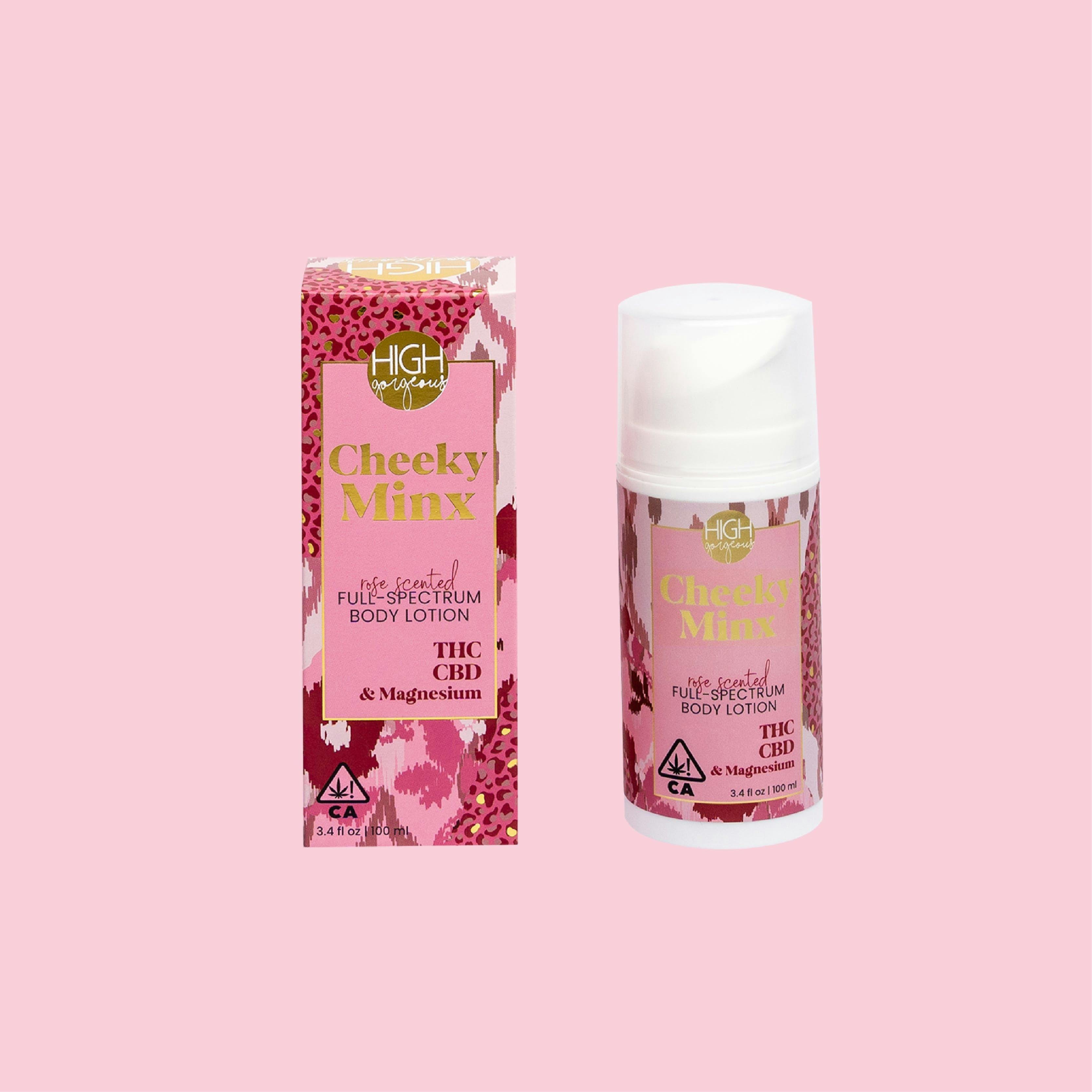 High Gorgeous | Cheeky Minx THC:CBD Body Butter| 1000mg | High Gorgeous - Body Lotion