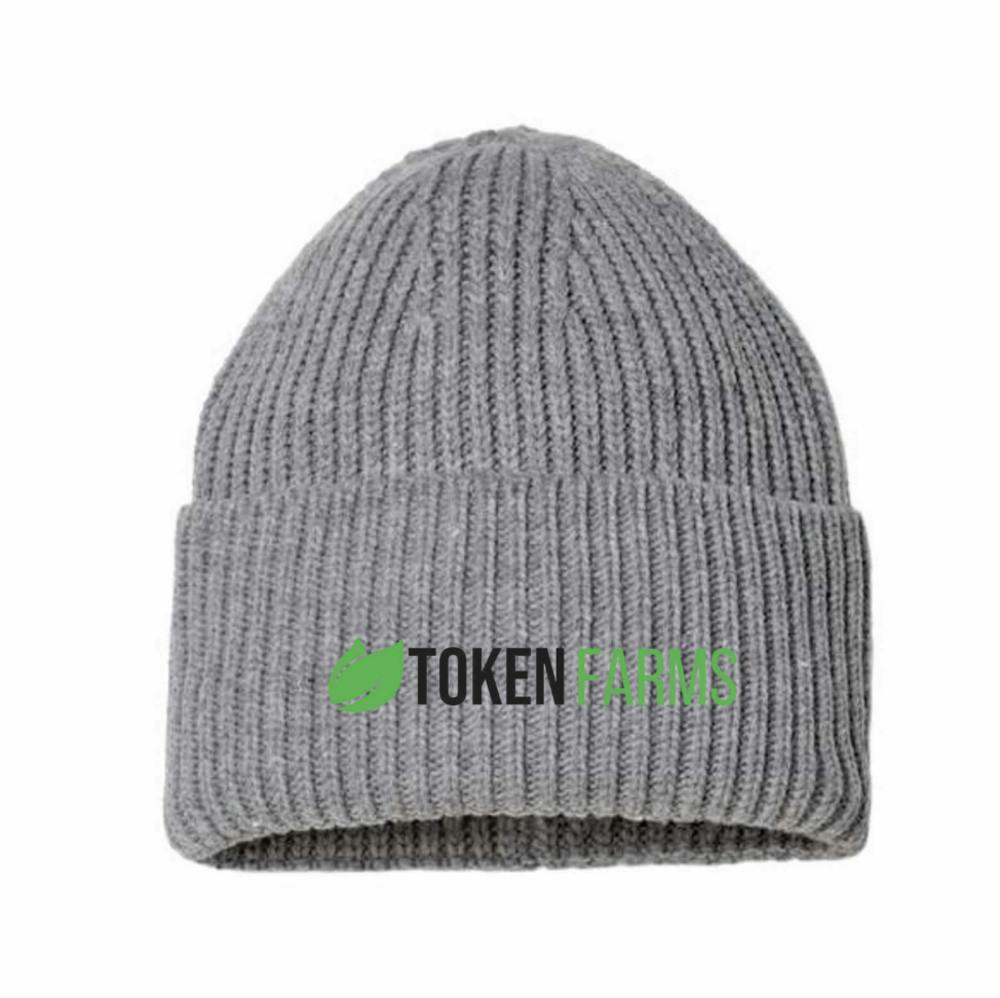 Token Farms | Beanie | Gray | Token Farms