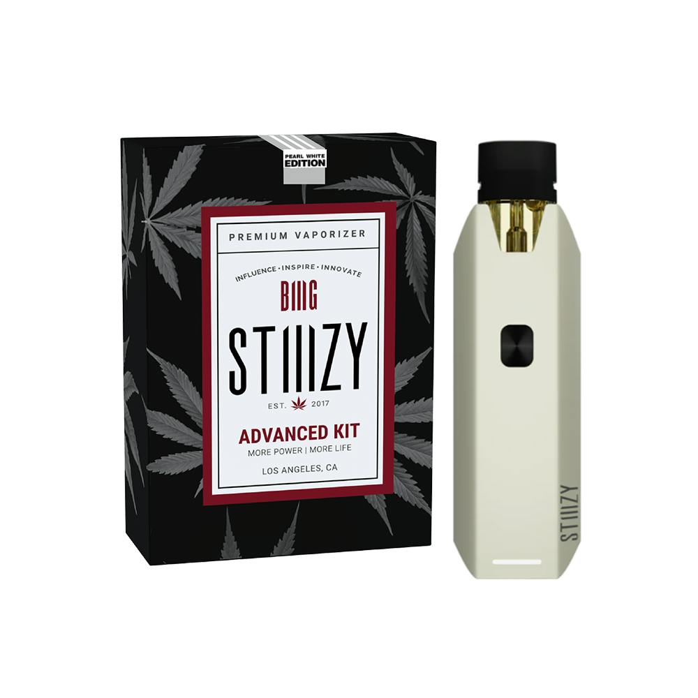 Biiig Starter Kit - Pearl White | STIIIZY - Battery