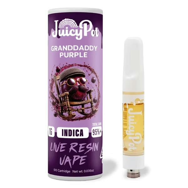 Granddaddy Grape | JuicyPot - Live Resin Cartridge