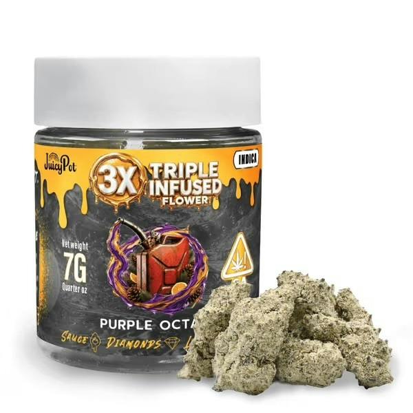 Purple Octane | JuicyPot - Triple Infused Flower