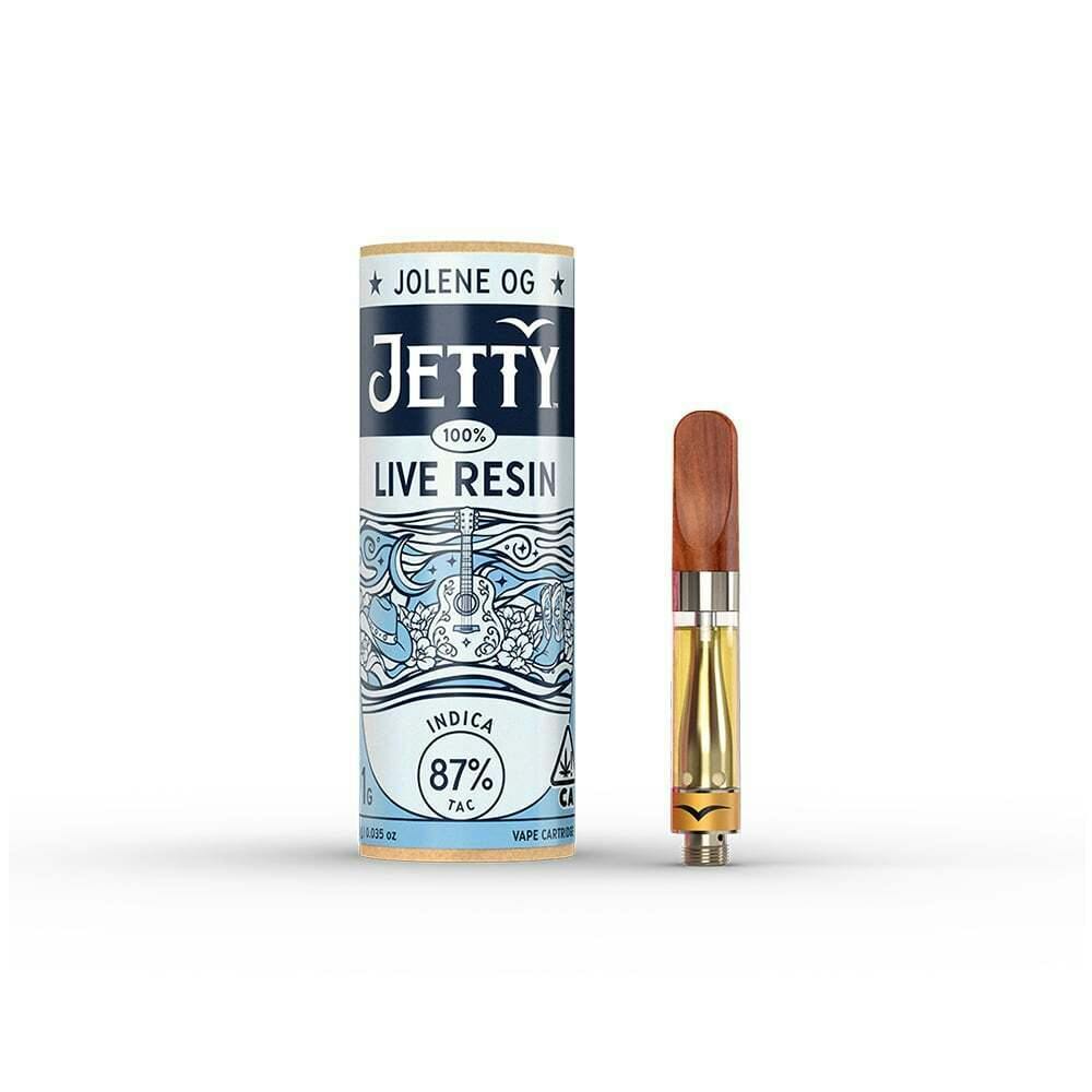 Jolene OG | Jetty Extracts - 100% Live Resin Cartridge