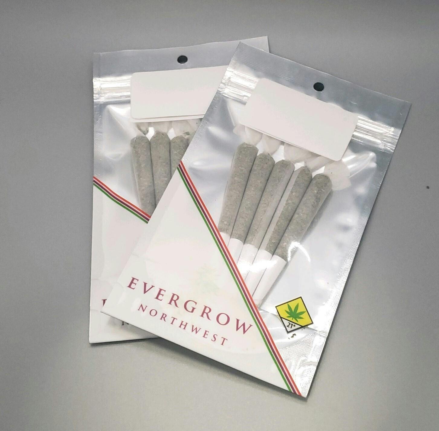 Evergrow NW Miracle Alien Cookies (I) Joint 5pk 2.5g by Evergrow NW