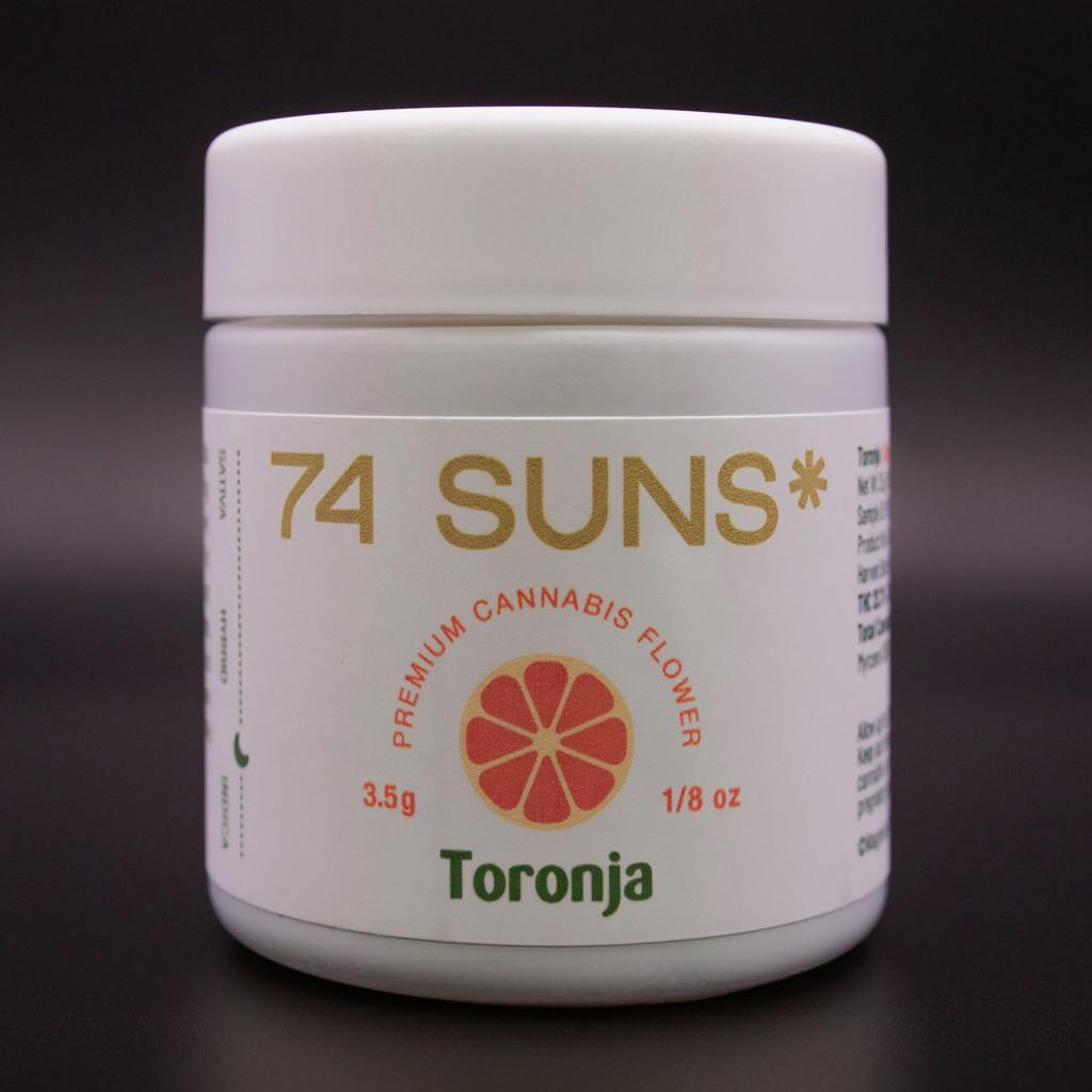 74 Suns | 3.5g | Toronja | Sample at DABBS Cannabis Dispensary